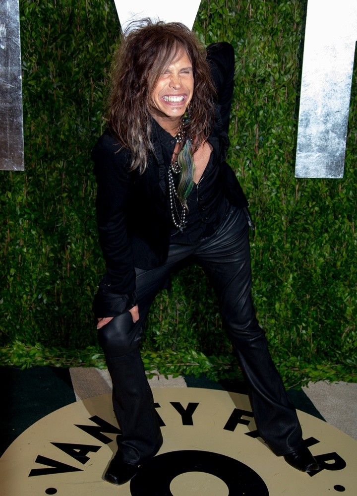 Steven Tyler;<br>2013 Vanity Fair Oscar Party - Arrivals