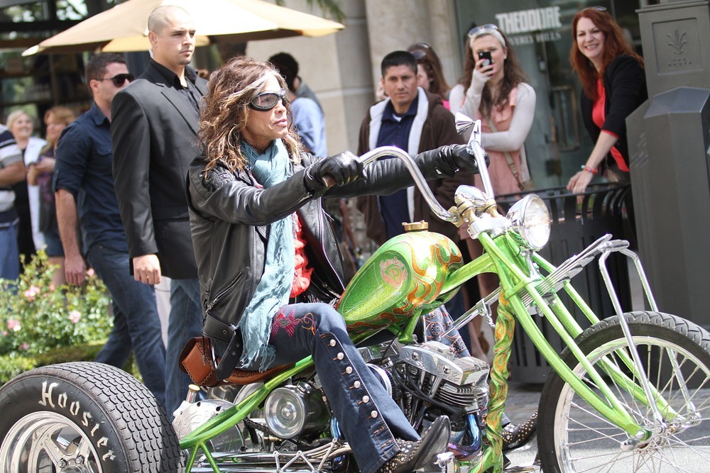 Steven Tyler;Aerosmith;<br>Aerosmith Announce Their New Global Warming Tour