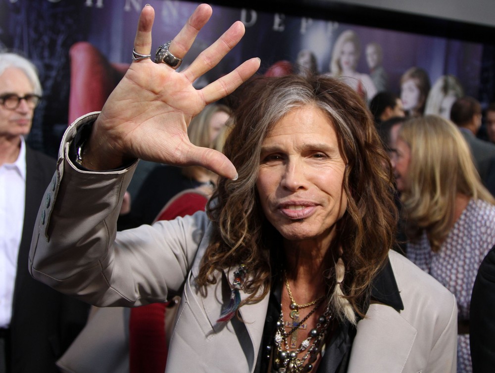Steven Tyler;<br>Dark Shadows Premiere