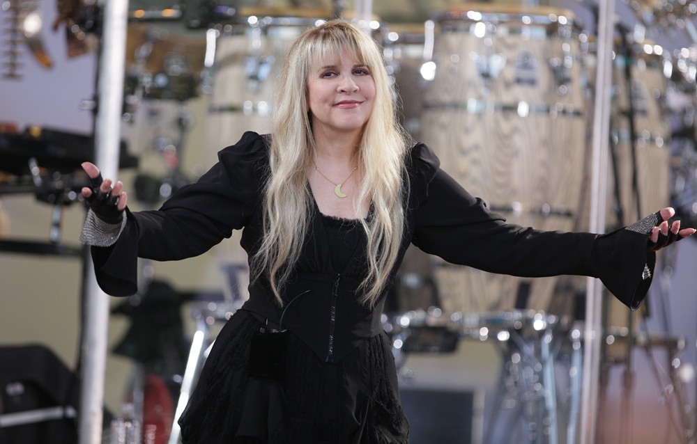 Stevie Nicks in Stevie Nicks Performs as Part of ABC's Good Morning Am...