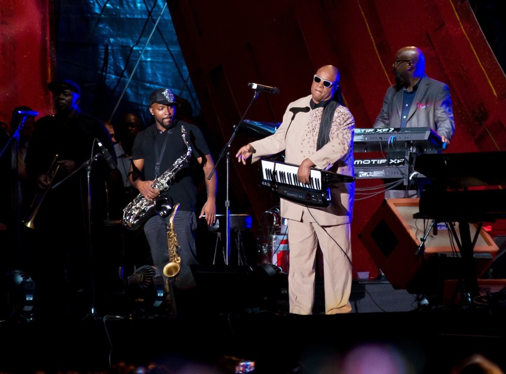 Stevie Wonder;<br>2013 Global Citizen Festival