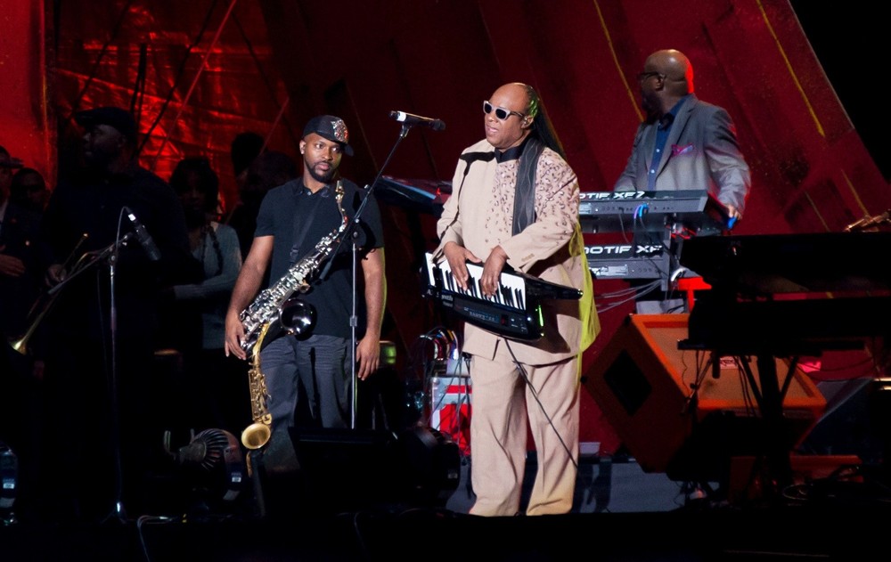 Stevie Wonder;<br>2013 Global Citizen Festival