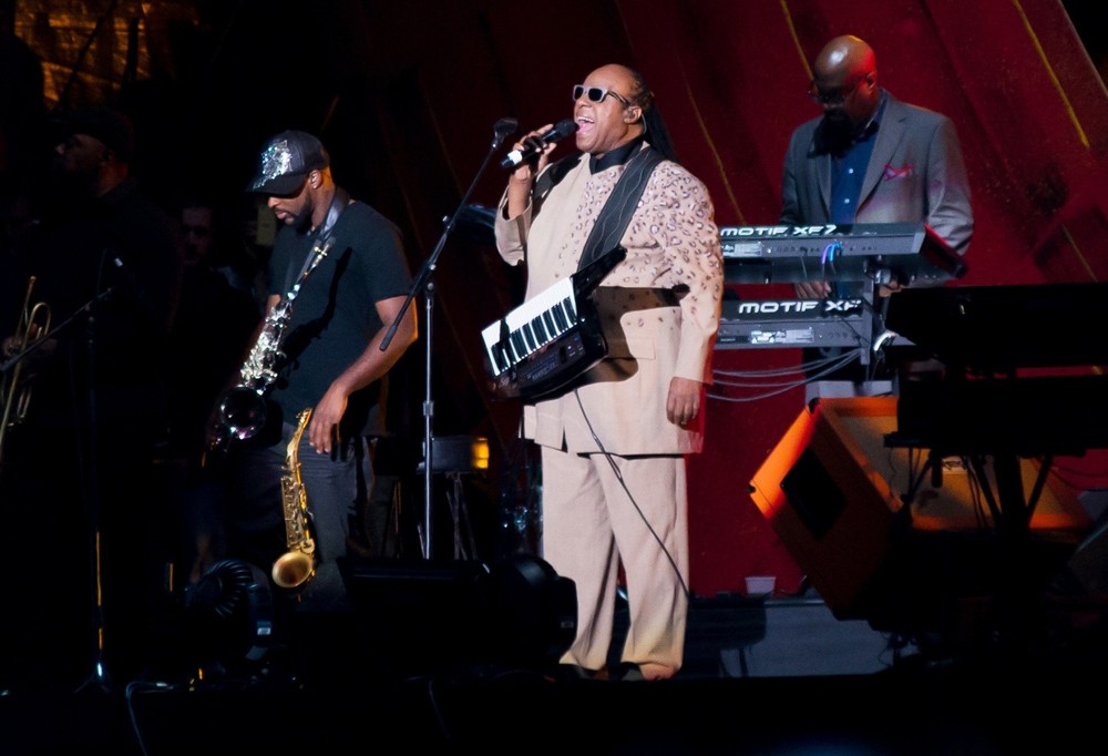 Stevie Wonder;<br>2013 Global Citizen Festival