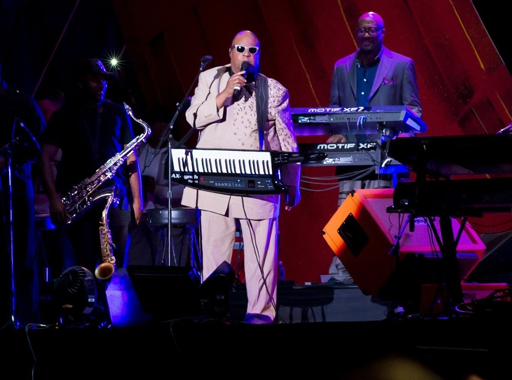 Stevie Wonder;<br>2013 Global Citizen Festival
