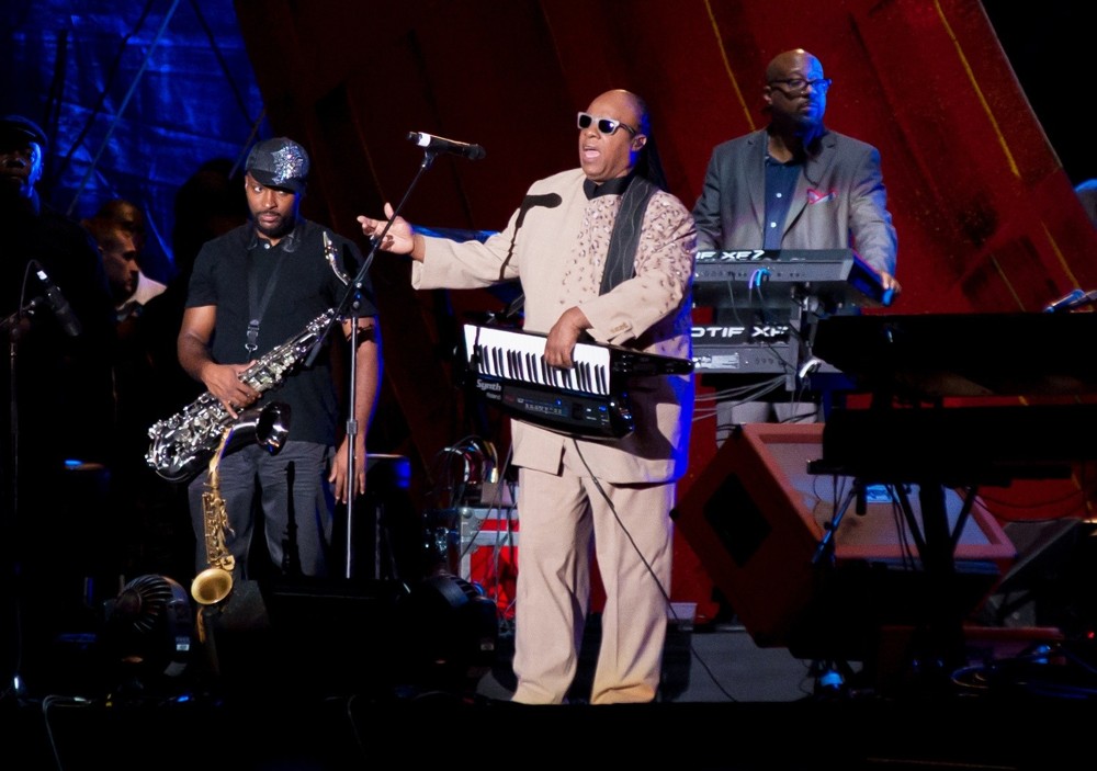 Stevie Wonder;<br>2013 Global Citizen Festival