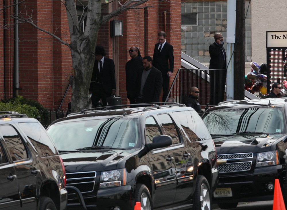 Stevie Wonder;<br>The Funeral of Whitney Houston