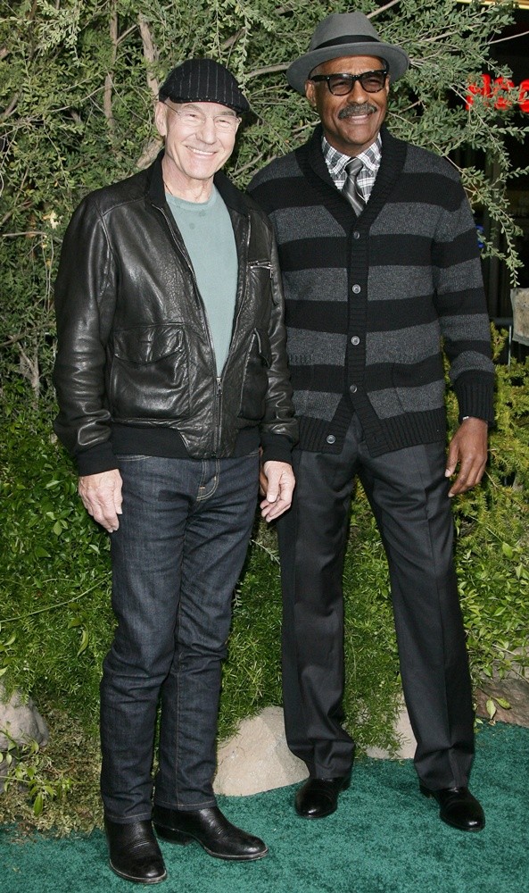 Patrick Stewart;Michael Dorn;<br>Premiere of Jack the Giant Slayer
