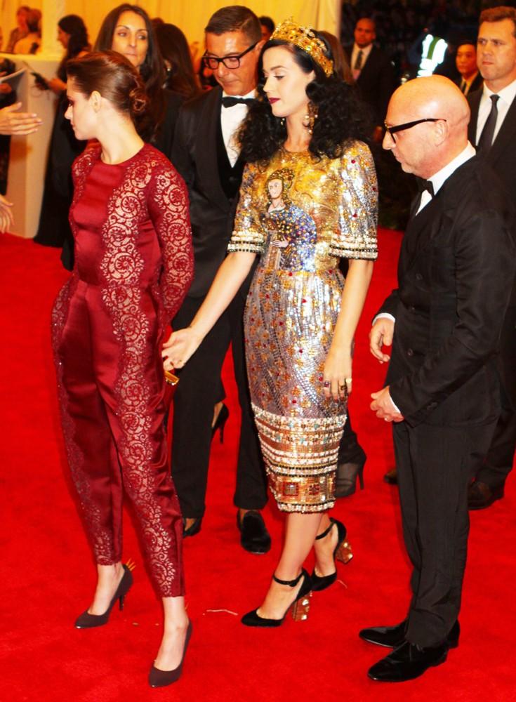 Kristen Stewart;Katy Perry;<br>PUNK: Chaos to Couture Costume Institute Gala