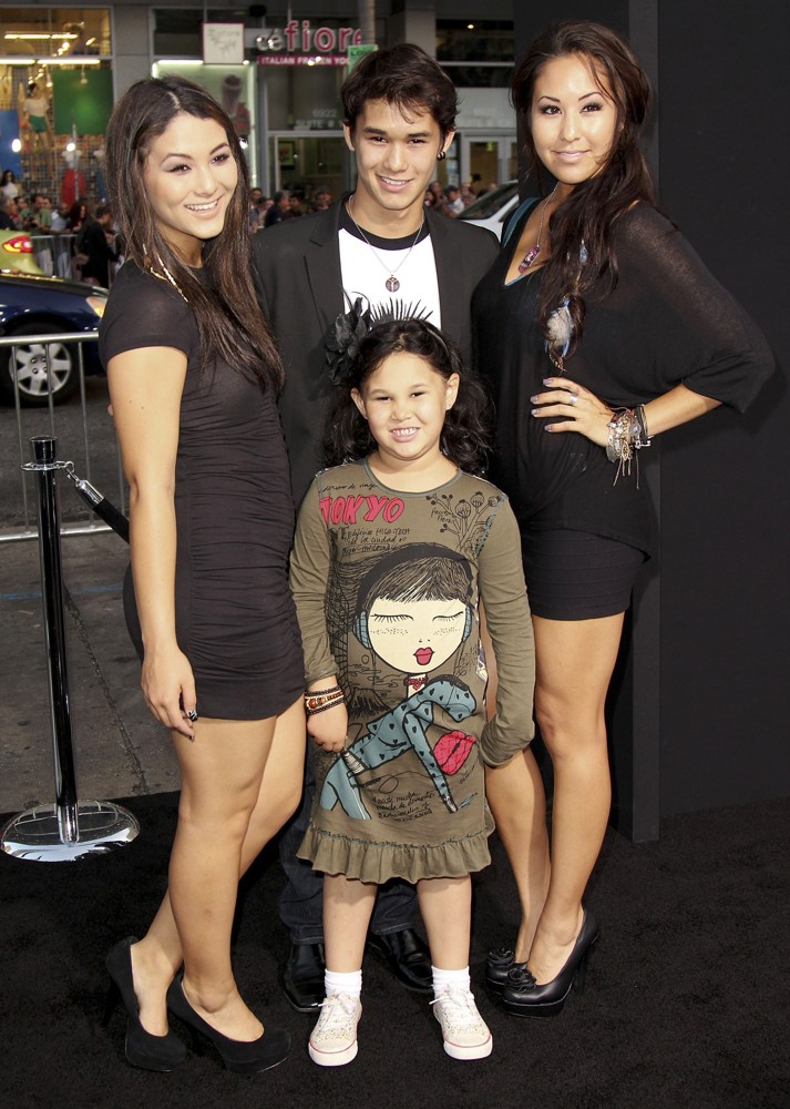 Fivel Stewart;BooBoo Stewart;<br>The LA Premiere of Final Destination 5