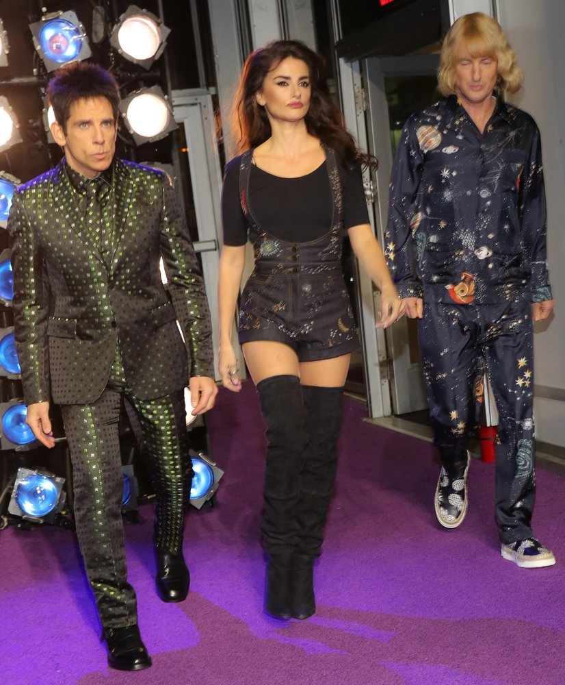 Ben Stiller;Penelope Cruz;Owen Wilson;<br>The World Premiere of Zoolander 2