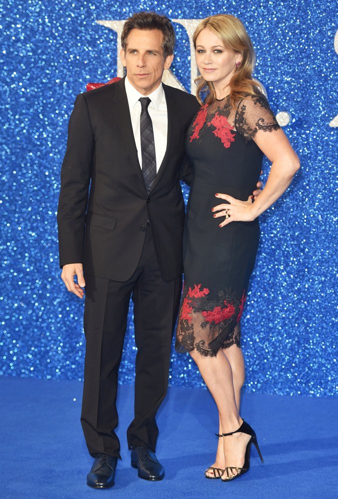 Ben Stiller;Christine Taylor;<br>Zoolander 2 UK Screening - Arrivals