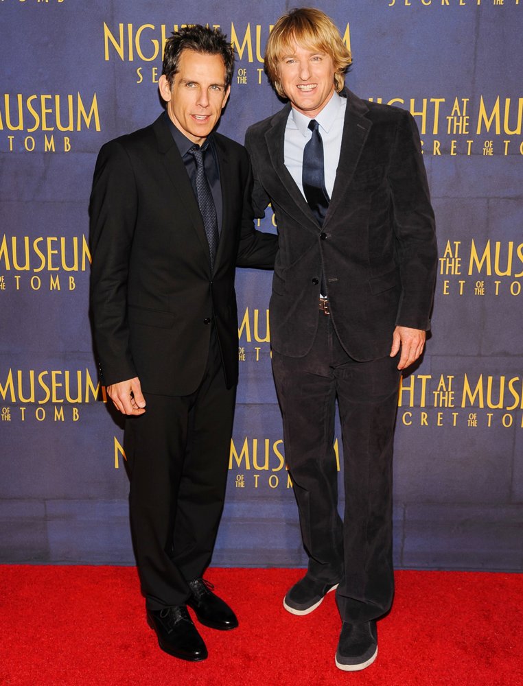 Ben Stiller;Owen Wilson;<br>New York Premiere of Night at the Museum: Secret of the Tomb - Red Carpet Arrivals