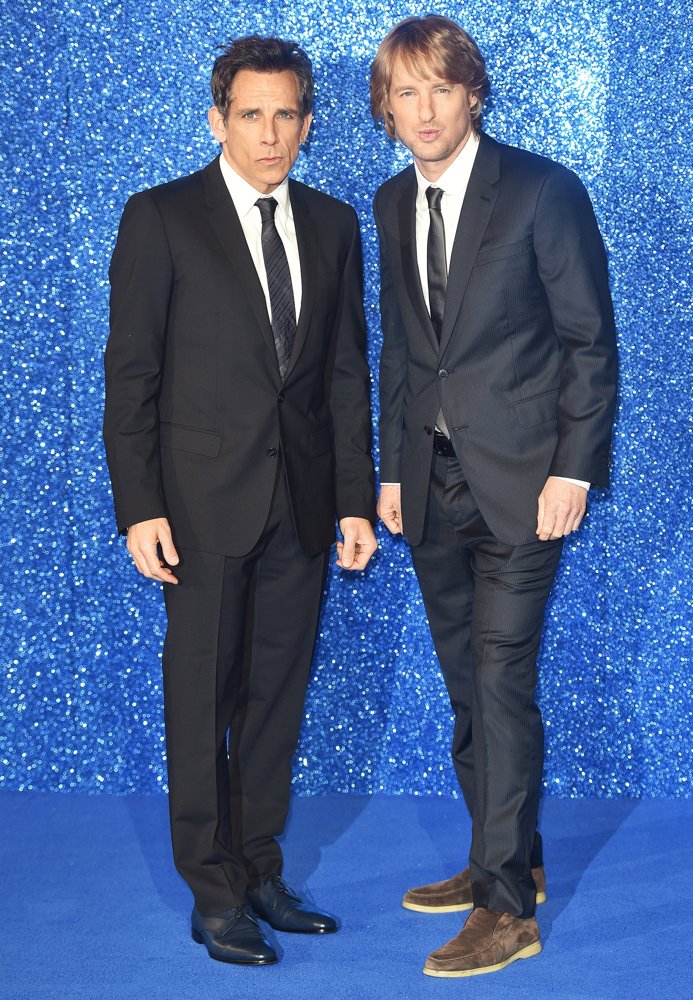 Ben Stiller;Owen Wilson;<br>Zoolander 2 UK Screening - Arrivals