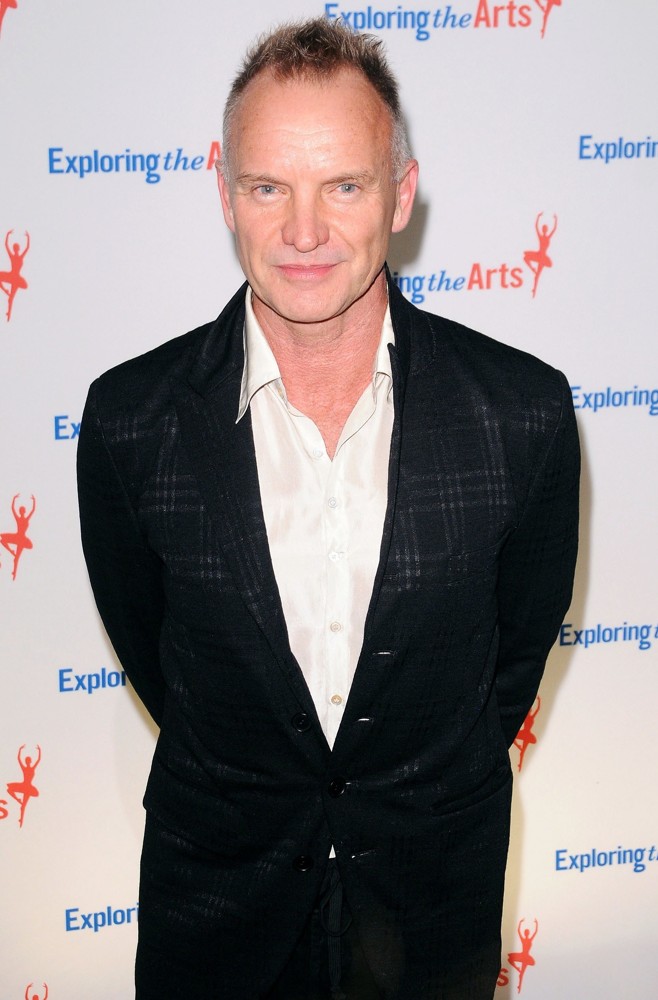 Sting;<br>6th Annual Exploring The Arts Fundraising Gala - Arrivals