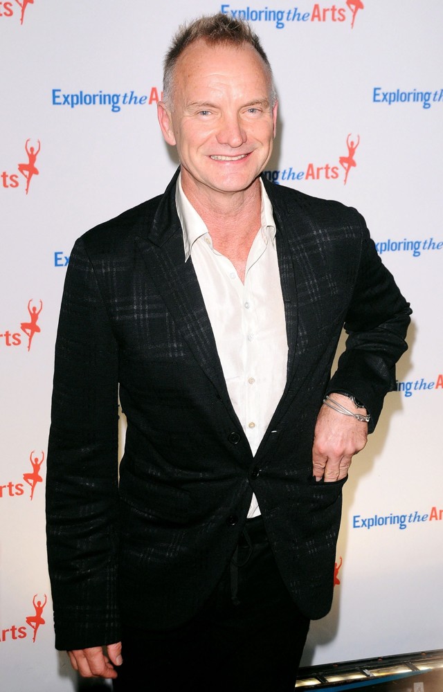 Sting;<br>6th Annual Exploring The Arts Fundraising Gala - Arrivals