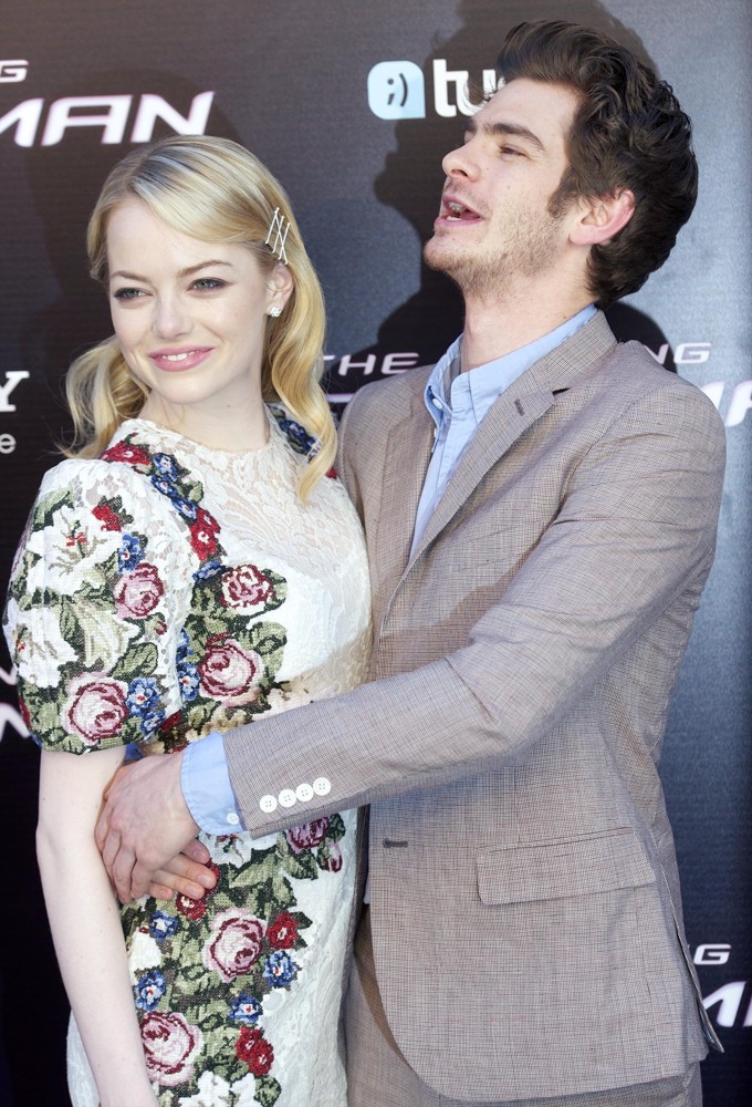 Emma Stone;Andrew Garfield;<br>The Spanish Premiere of The Amazing Spider-Man