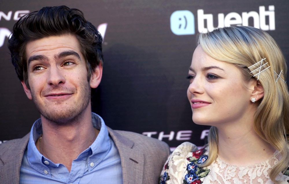 Andrew Garfield;Emma Stone;<br>The Spanish Premiere of The Amazing Spider-Man