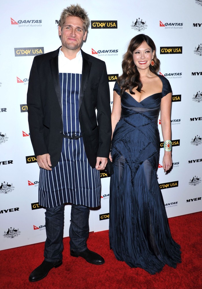 Curtis Stone;Lindsay Price;<br>2011 G'Day USA Los Angeles Black Tie Gala to Honor Barry Gibb, Roy Emerson and Abbie Cornish