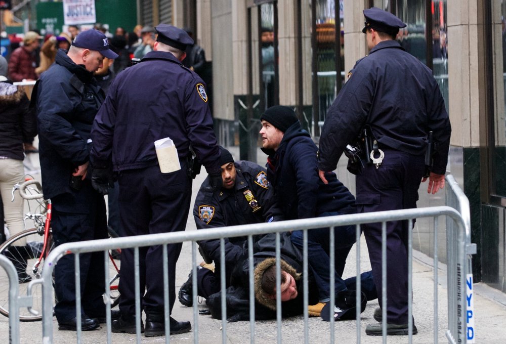 <br>Stoptheparade New York City Protest
