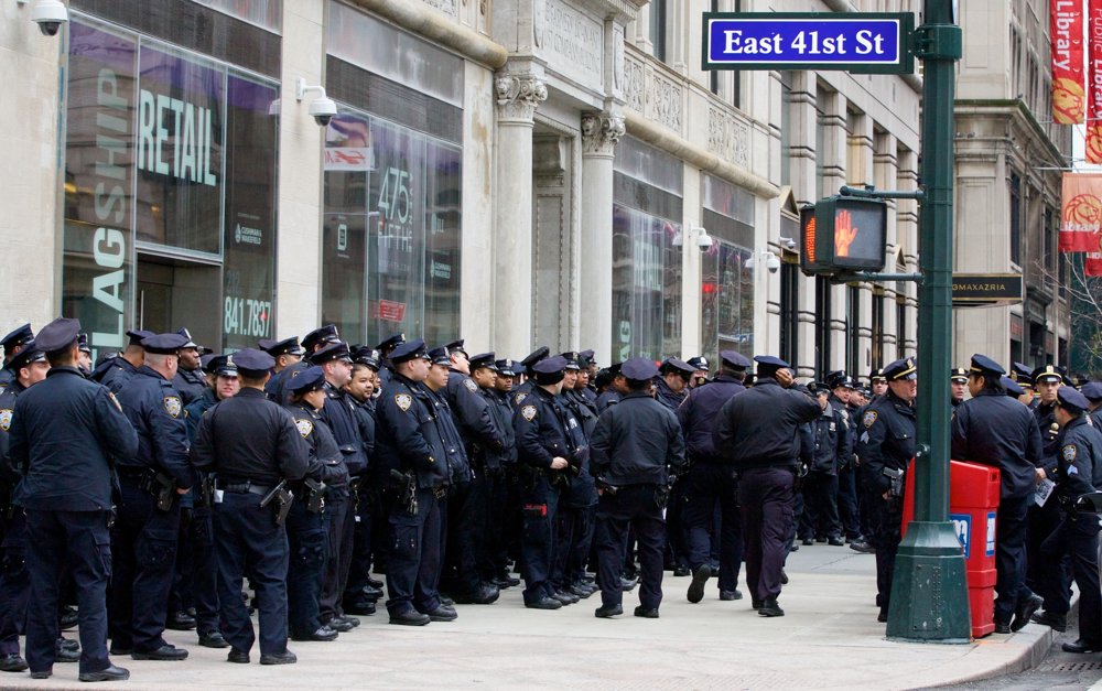 <br>Stoptheparade New York City Protest