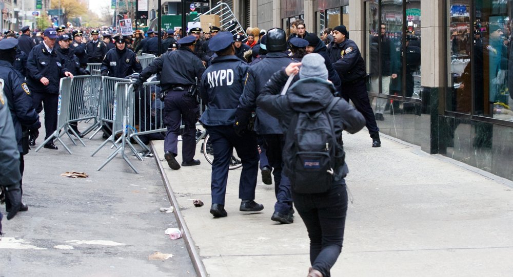 <br>Stoptheparade New York City Protest