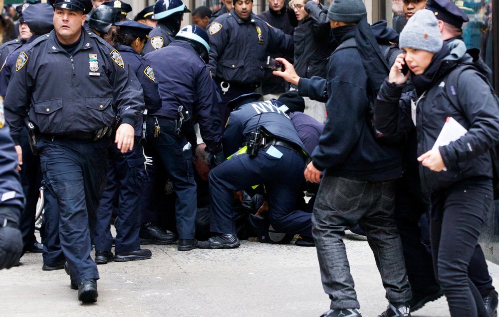 <br>Stoptheparade New York City Protest