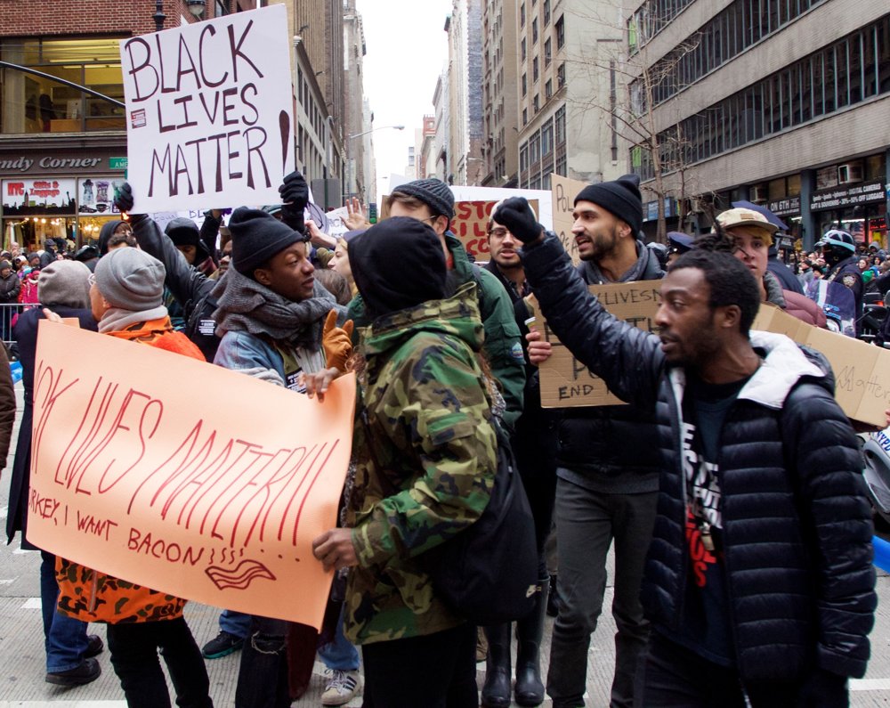 <br>Stoptheparade New York City Protest