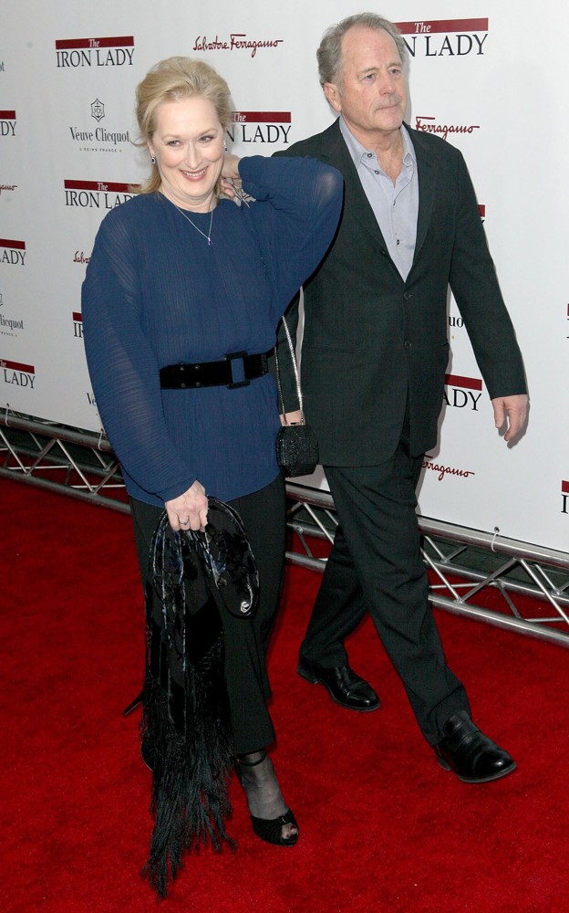 Meryl Streep;Don Gummer;<br>The New York Premiere of The Iron Lady
