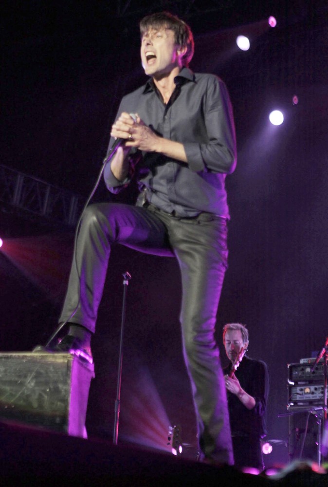 Brett Anderson;Mat Osman;Suede;<br>Suede Performing Live at The Hop Farm Music Festival 2012 - Day 3
