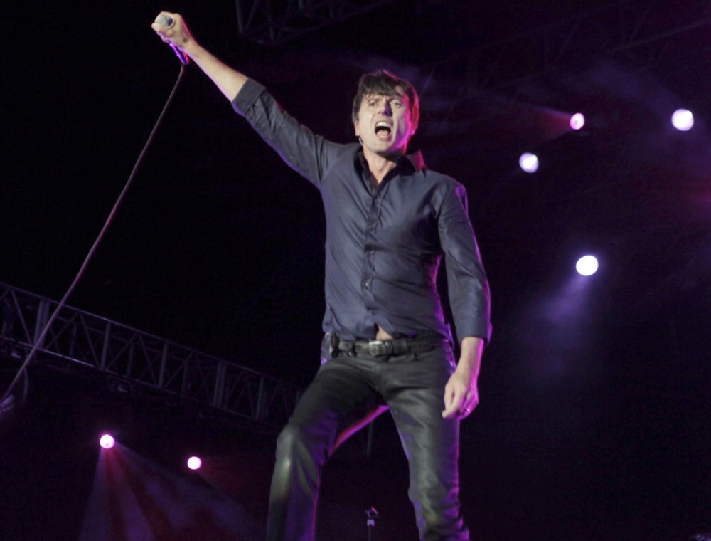 Brett Anderson;Suede;<br>Suede Performing Live at The Hop Farm Music Festival 2012 - Day 3