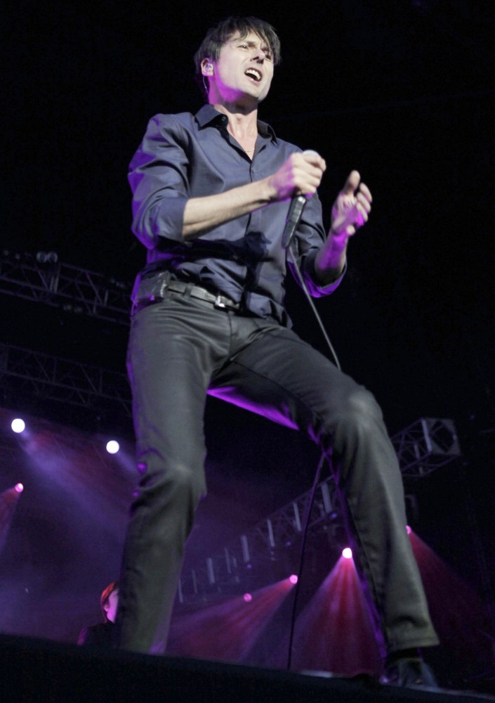 Brett Anderson;Suede;<br>Suede Performing Live at The Hop Farm Music Festival 2012 - Day 3