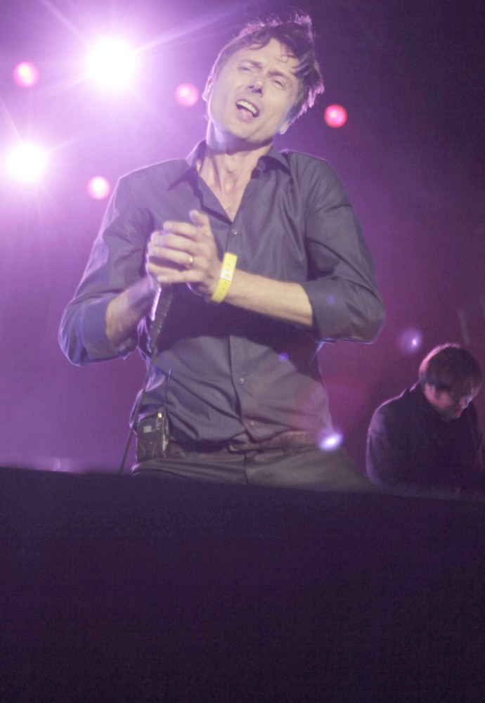 Brett Anderson;Richard Oakes;Suede;<br>Suede Performing Live at The Hop Farm Music Festival 2012 - Day 3