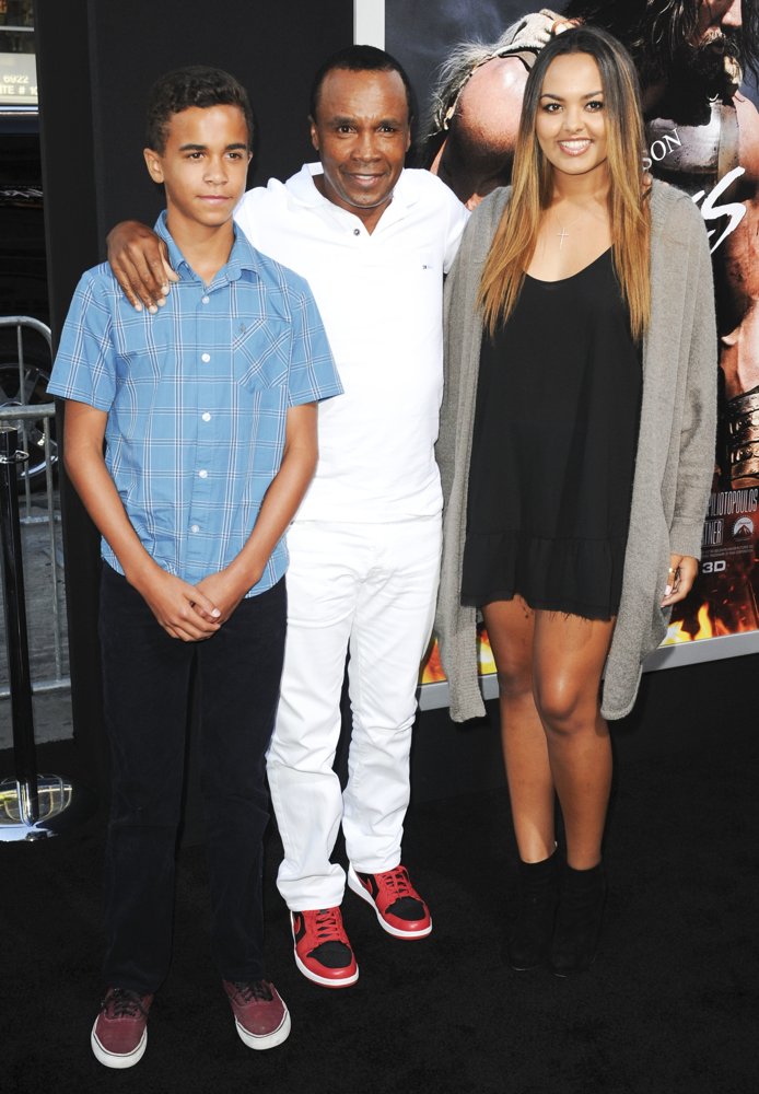 Sugar Ray Leonard;<br>Los Angeles Premiere of Hercules - Arrivals