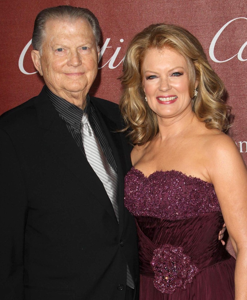 Burt Sugarman;Mary Hart;<br>The 23rd Annual Palm Springs International Film Festival Awards Gala - Arrivals