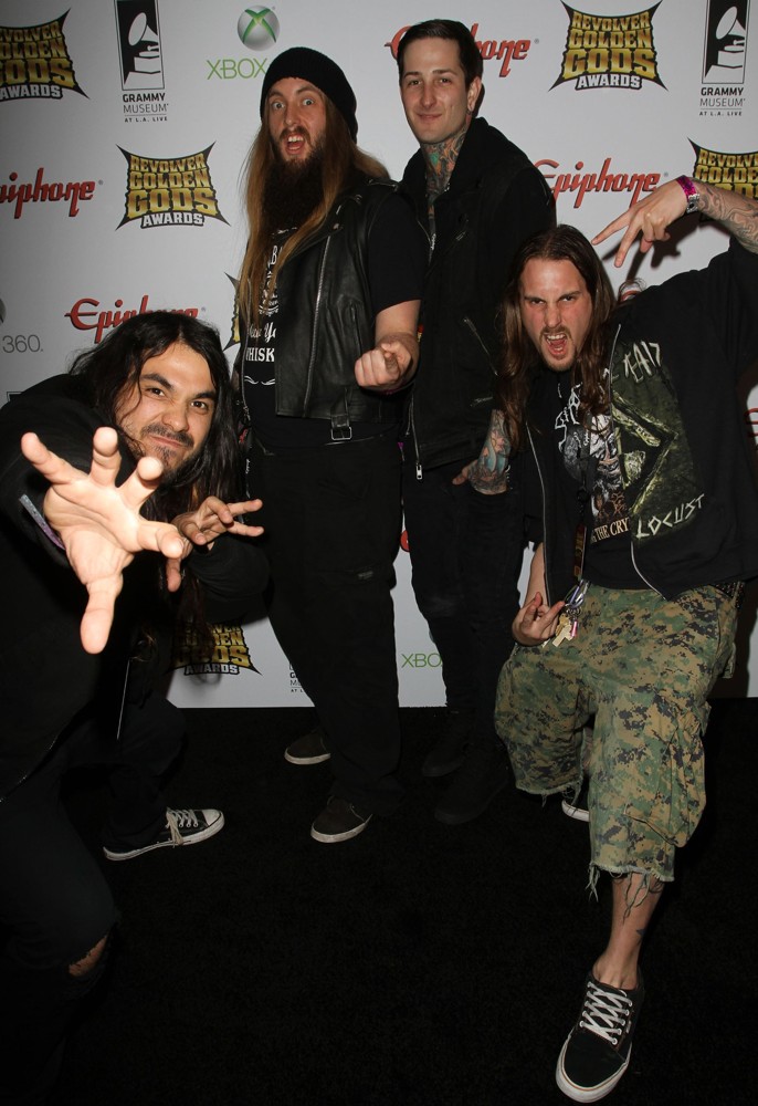 Suicide Silence;<br>2012 Revolver Golden Gods Awards Show