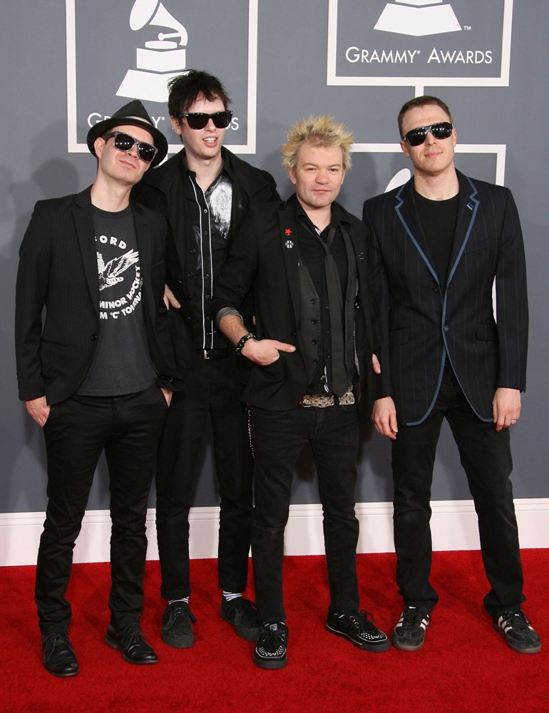Sum 41;<br>54th Annual GRAMMY Awards - Arrivals