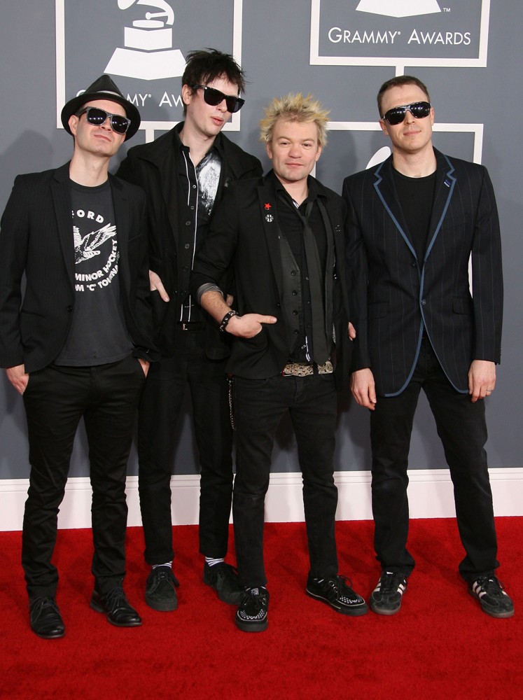 Sum 41;<br>54th Annual GRAMMY Awards - Arrivals