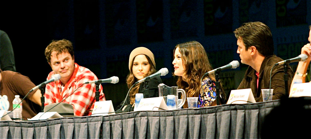 Rainn Wilson;Ellen Page;Liv Tyler;Nathan Fillion;<br>Comic Con 2010 - Day 2 - 'Super' Press Conference