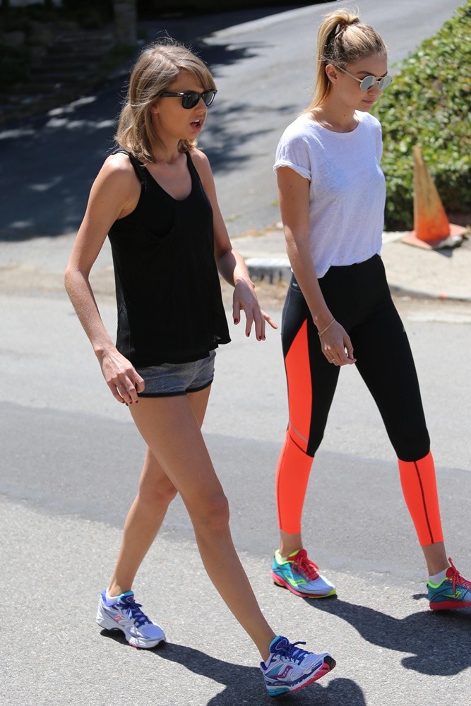 Taylor Swift and Gigi Hadid Go for A Hike Together