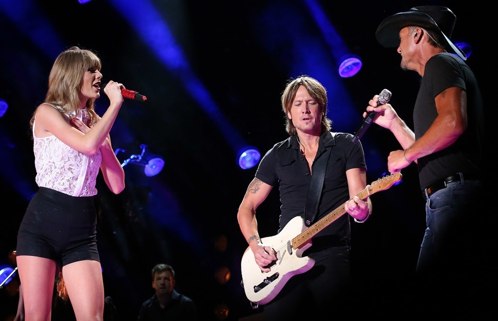Taylor Swift;Keith Urban;Tim McGraw;<br>The 2013 CMA Music Festival - Day 1