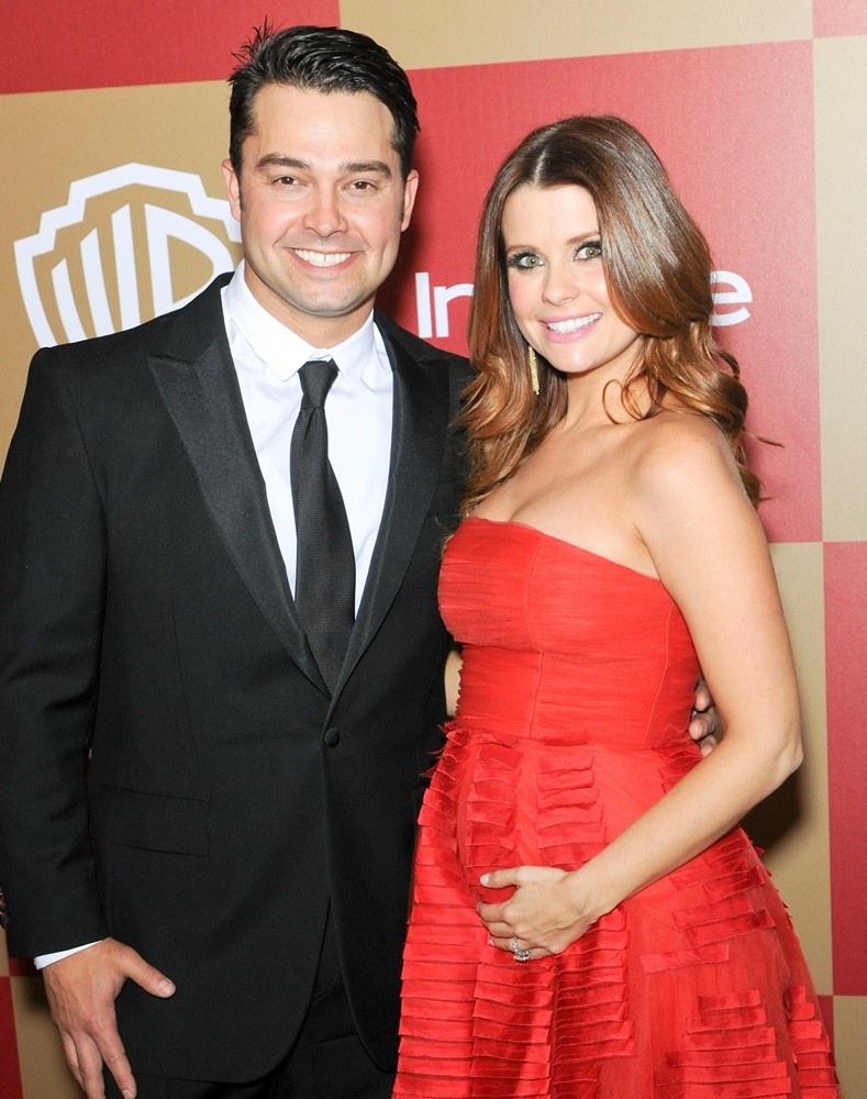 Nick Swisher;Joanna Garcia;<br>InStyle and Warner Bros. Golden Globe After Party