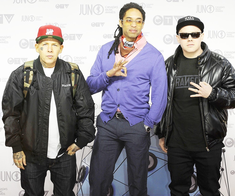 Swollen Members;<br>2012 JUNO Awards - Arrivals