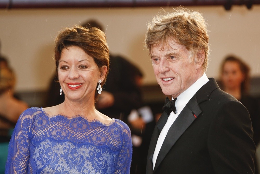 Sibylle Szaggars;Robert Redford;<br>66th Cannes Film Festival - All Is Lost Premiere