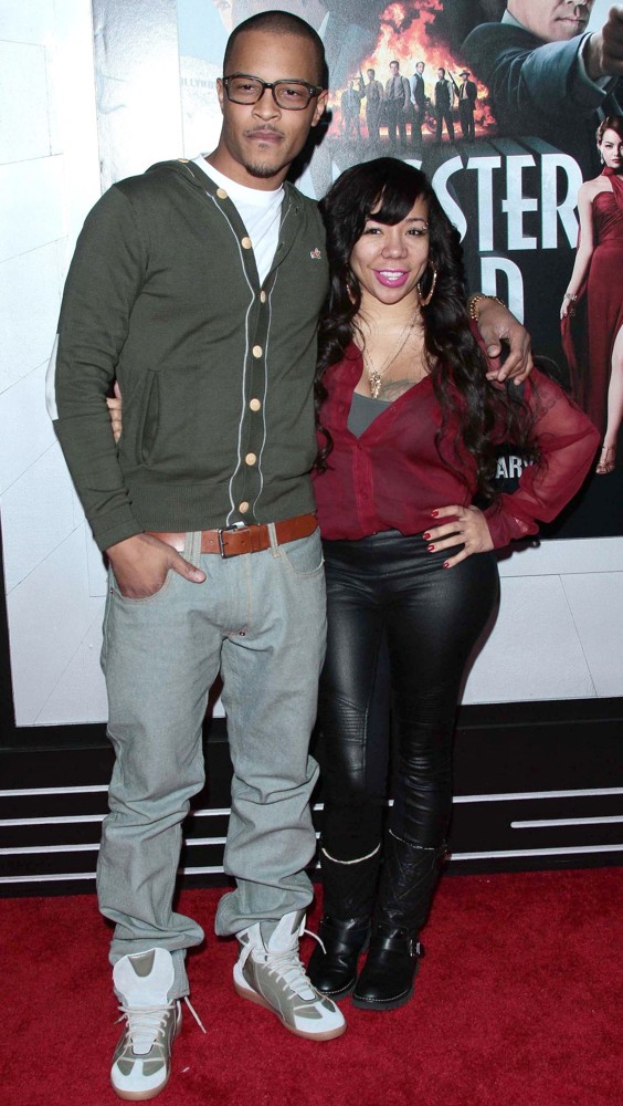 T.I.;Tameka Cottle;<br>The Los Angeles World Premiere of Gangster Squad - Arrivals