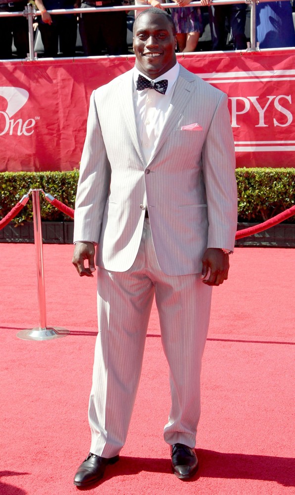 Takeo Spikes;<br>2012 ESPY Awards - Red Carpet Arrivals
