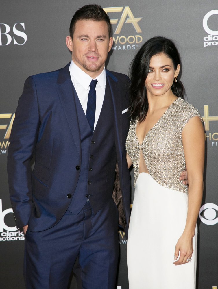 Channing Tatum;Jenna Dewan;<br>2014 Hollywood Film Awards - Arrivals