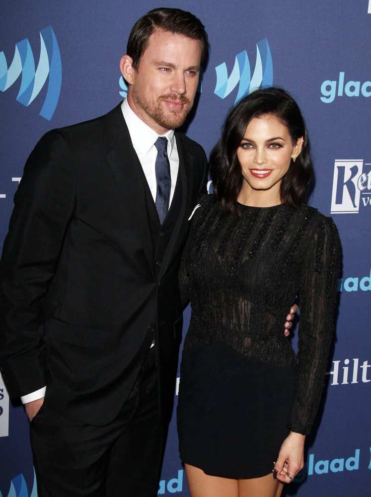 Channing Tatum;Jenna Dewan;<br>26th Annual GLAAD Media Awards - Arrivals
