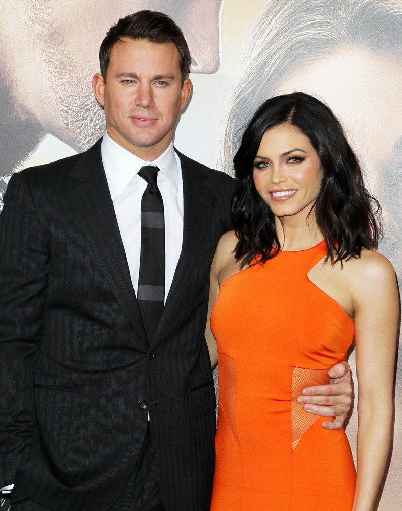Channing Tatum;Jenna Dewan;<br>Los Angeles Premiere of Jupiter Ascending - Arrivals