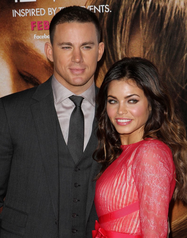 Channing Tatum;Jenna Dewan;<br>The Vow Los Angeles Premiere