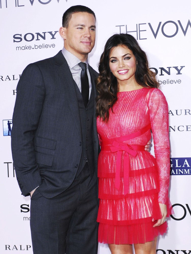 Channing Tatum;Jenna Dewan;<br>The Vow Los Angeles Premiere